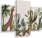 Obraz - Obyvatelia Afriky (90x60 cm)