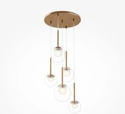 Maytoni Závesné svietidlo Basic form G9x5 20W MOD521PL-05G