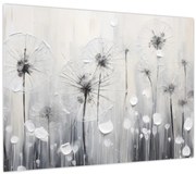 Obraz - Púpavy, maľba (70x50 cm)