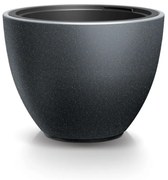 Kvetináč HEOSE ECO DREVO antracitový