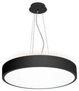 LED2 -LED Luster na lanku ROTO LED/48W/230V 2700K/3300K/4000K IP40 čierna pr.40 cm