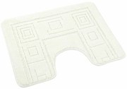 Kvalitex WC predložka Ornament smotanová, 60 x 50cm
