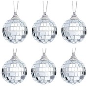 Plastové vianočné gule v súprave 6 ks ø 4 cm Mirror Ball Mini – Sass &amp; Belle