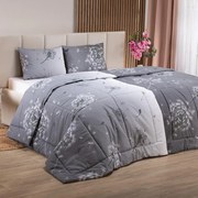 Letná sada periny a vankúša PÚPAVA šedá