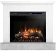 Elektrický krb Jukon 28 biely/betón