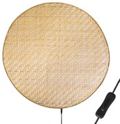 Toolight Toolight, LED nástenné svietidlo APP1408-W, prírodná hnedá, OSW-08639