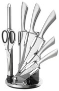 8- dielna sada nožov so stojanom