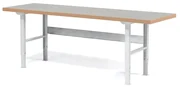 Profi dielenský stôl SOLID, nosnosť 750 kg, 2500x800 mm, vinyl