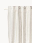 Polopriehľadné závesy's multifunkčnou páskou Gardine Birch, 2 ks