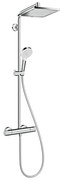 Hansgrohe Crometta E, Showerpipe 240 1jet s termostatom, chróm, HAN-27271000