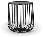 PURO PRÍRUČNÝ STOLÍK black