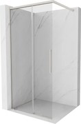 Mexen Rox, sprchová stena 75 x 200 cm, 8mm číre sklo, oceľový profil, 8C2-075-003-97-00