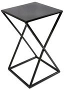 Stojan na kvety Della 40 cm čierny