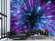 Fototapeta - Neónový priestor (147x102 cm)
