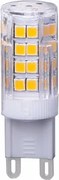 BERGE LED žiarovka - G9 - 5W - 430Lm - PVC - teplá biela
