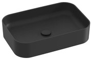 Ravak XJX0D155001 - Umývadlo na dosku CERAMIC SLIM 55x37 cm keramika/čierna