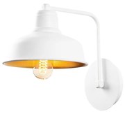 Nástenná lampa Berceste II biela