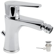 Novaservis Titania Fresh, bidetová batéria s odpadovou súpravou, chrómová, 96011,0