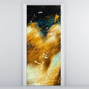 Fototapeta na dvere - Bozkávajúce sa anjeli (95x205cm)