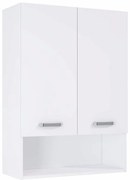 Závesná kúpeľňová skrinka nad práčkou Uno 70 2D white
