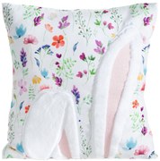 VEĽKONOČNÁ DEKORAČNÁ OBLIEČKA NA VANKÚŠ EASTER64 45X45 CM VZOROVANÁ