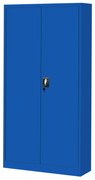 Kovová dielenská skriňa so zásuvkami DAREK, 920 x 1850 x 500 mm, modrá