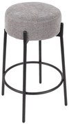 Jedálenská barová stolička Holly, sivá