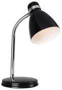 Nordlux - Stolná lampa CYCLONE 1xE14/15W/230V čierna
