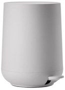 Svetlosivý pedálový plastový odpadkový kôš 5 l Nova – Zone