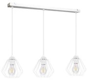 Luster na lanku CEED 3xE27/60W/230V biela