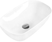 Mexen Klara, umývadlo na dosku 46x23 cm, biela, 21564600