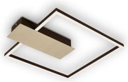 Briloner 3544-017 - LED Stmievateľné stropné svietidlo NICO LED/12W/230V zlatá