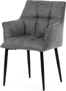 Jedálenská stolička sivá DCH-J2139 GREY2