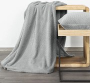 Dekorstudio Deka CINDY3 v striebornej farbe farbe Rozmer deky: 200x220cm