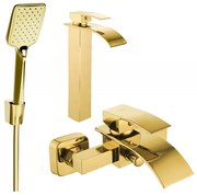 Mexen Aries R62 vaňová súprava, zlatá - 744813R62-50