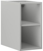 Mexen Box-A, otvorená skrinka s policou 25 cm, sivá matná, 91AX2-0250-470-0-62
