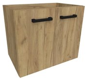 Skrinka pod umývadlo Paris 60 cm zlatý dub