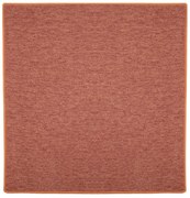 Kusový koberec Astra terra štvorec, 60x60, oranžová, chodba / predsieň, Vopi