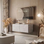 TV STOLÍK ELEGANTE 100 LED BETON