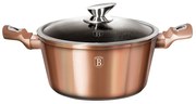 Nepriľnavý hrniec 24 cm, Rosegold BerlingerHaus