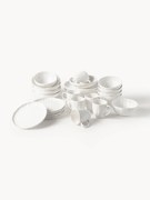 Súprava riadu's reliéfom z porcelánu Sali, 6 osôb (30 dielov)