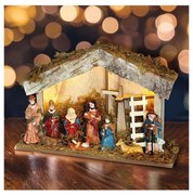 Brilagi - LED vianočná dekorácia LED/2xAA betlehem