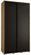 Skriňa 45 Canaris 1 130 artisan/čierna/čierna