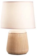 Ideal Lux - Stolná lampa KALI 1xE14/40W/230V keramika/krémová/béžová