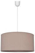 Luster na lanku ALBA 1xE27/15W/230V pr. 40 cm béžová
