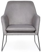 Kreslo Milan Bluvel 14/nohy čierne