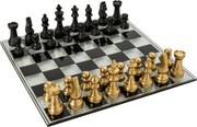 Luxusná šachová sada Chess Bronze & Black - 60 * 15 * 60 cm
