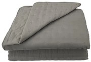 Prikrývka na posteľ Alma 220x250 tmavo šedá Merkury Home