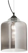 Ideal Lux - Luster na lanku BISTRO 1xE27/60W/230V pr. 24 cm dymová