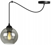 Závesné svietidlo Haga Spider, 1x sklenené tienidlo (výber z 3 farieb)